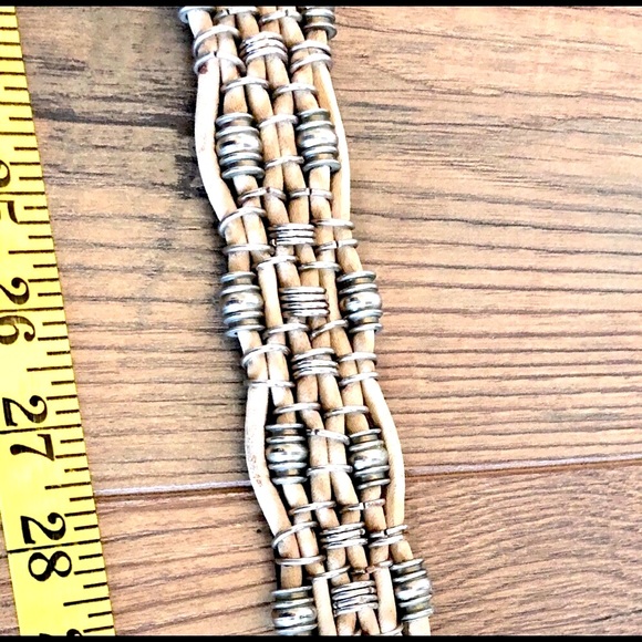 VTG 80s Boston Proper leather belt - Picture 3 of 8